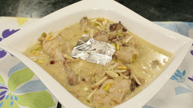 chicken ceylonese korma recipe by shireen