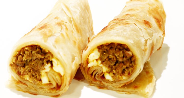 Qeema Cheese Paratha Rolls by Chef Mehboob Khan