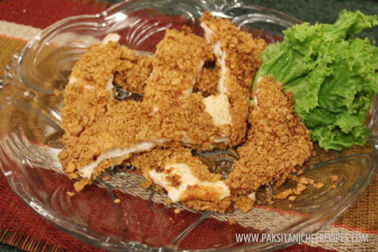 Makai Fried Chicken Recipe By Chef Zakir