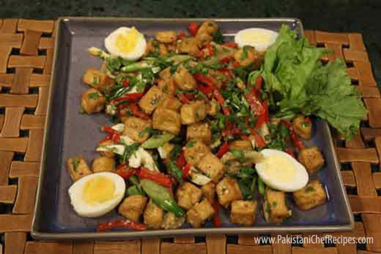 Thai Salad With Egg Yolk Recipe By Chef Zakir