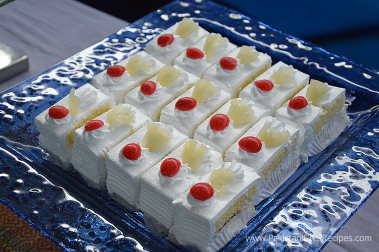 Pineapple Shortcakes Recipe by Shireen Anwar