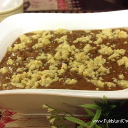 Walnut Halwa Recipe By Zubaida Tariq