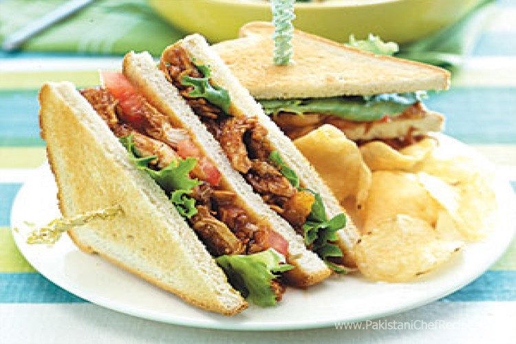 BBQ Sandwiches Recipe by Rida Aftab