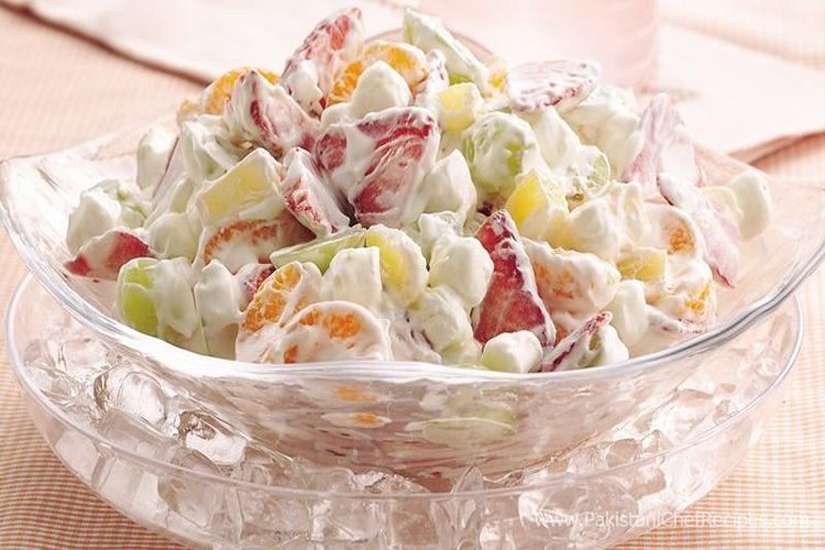 Cream  Friut Chaat Recipe By Chef Asad Latif