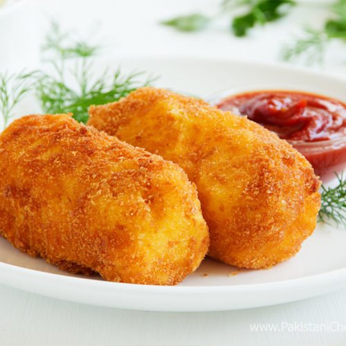 Potato Croquettes Recipe by Rida Aftab