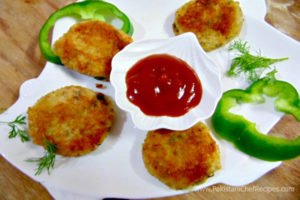 Stuffed Paneer Cutlets Recipe by Rida Aftab