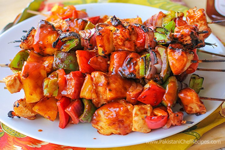Chicken Hawaiian Shashlik Recipe by Chef Zakir