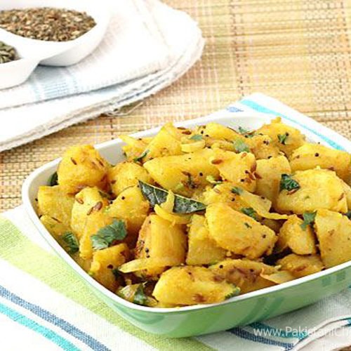 Potato Bhaji Recipe By Rida Aftab