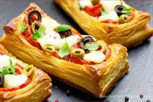 Pizzeta Square Recipe by Shireen Anwar