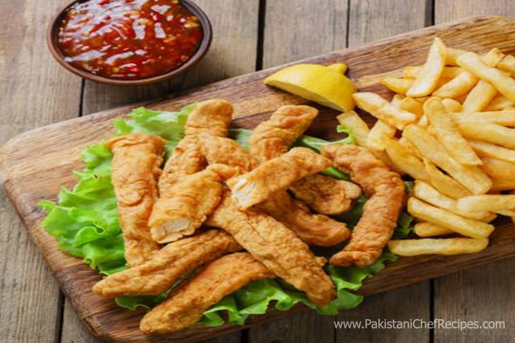 Chicken Fingers Recipe by Zubaida Tariq
