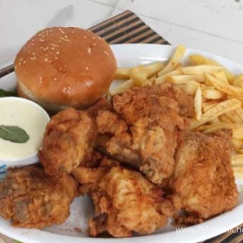 Masala Fried Broast Recipe by Shireen Anwar