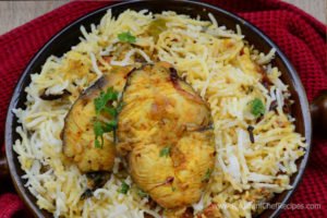 Fish Pulao Recipe by Zubaida Tariq