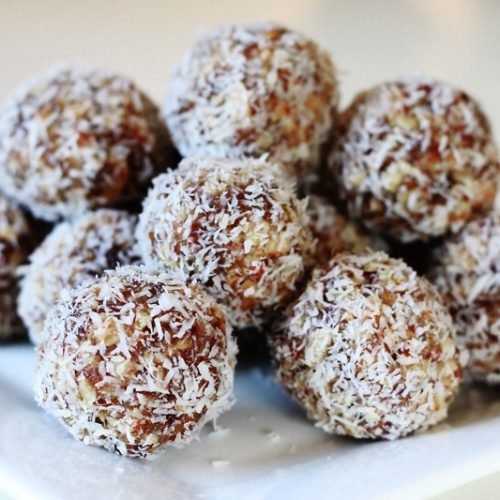 Coconut Date Balls Recipe b Rida Aftab