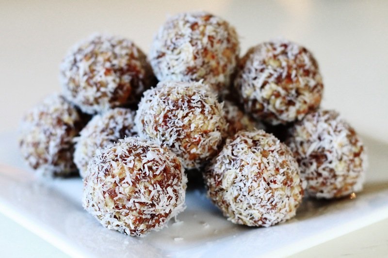 Coconut Date Balls Recipe b Rida Aftab