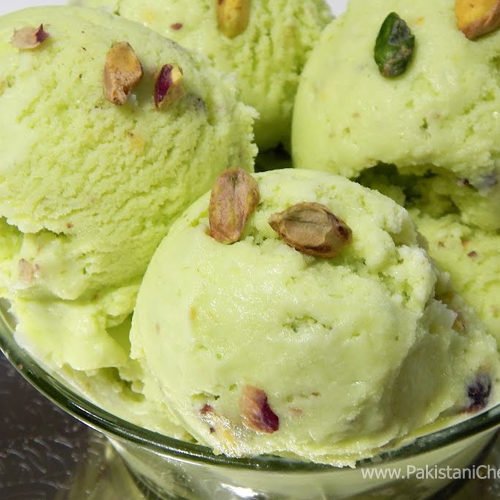 Peshawari Pista Ice Cream Recipe by Rida Aftab