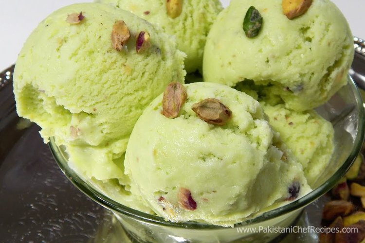 Peshawari Pista Ice Cream Recipe By Rida Aftab