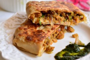 Square Stuffed Paratha Recipe by Rida Aftab
