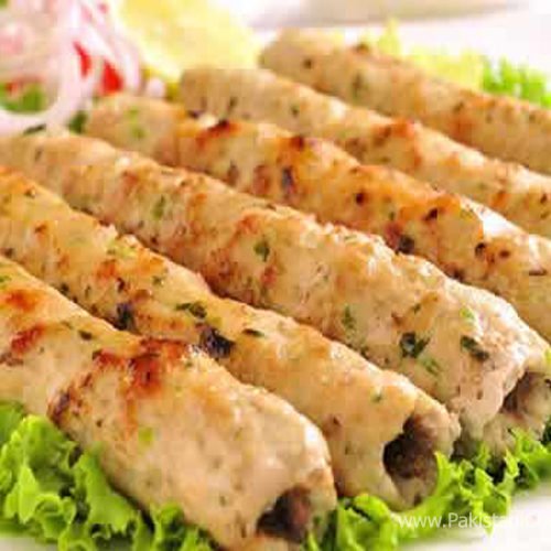 Chicken Reshmi Kabab Recipe by Zubaida Tariq