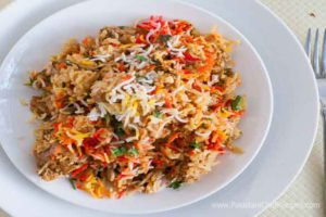 Three Colored Biryani Recipe by Shireen Anwar