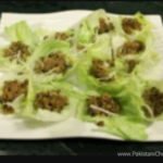 Mutton In Lettuce Cup Recipe by Chef Zakir