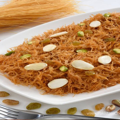 Shahi Vermicelli Dessert Recipe by Rida Aftab