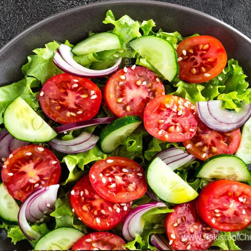 Raw Vegetable Salad Recipe by Chef Gulzar Hussain