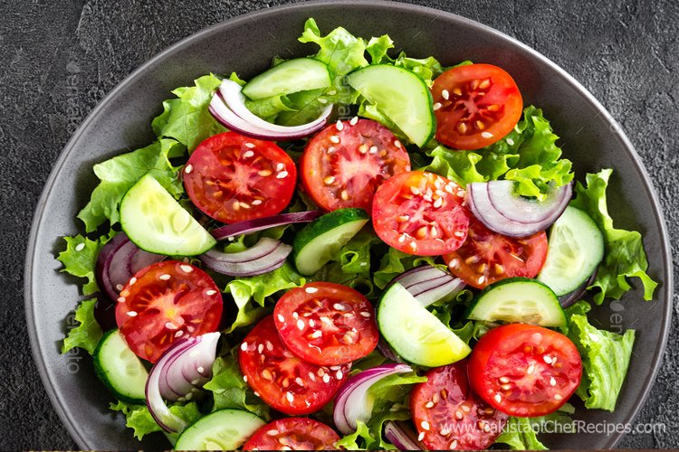 Raw Vegetable Salad Recipe by Chef Gulzar Hussain