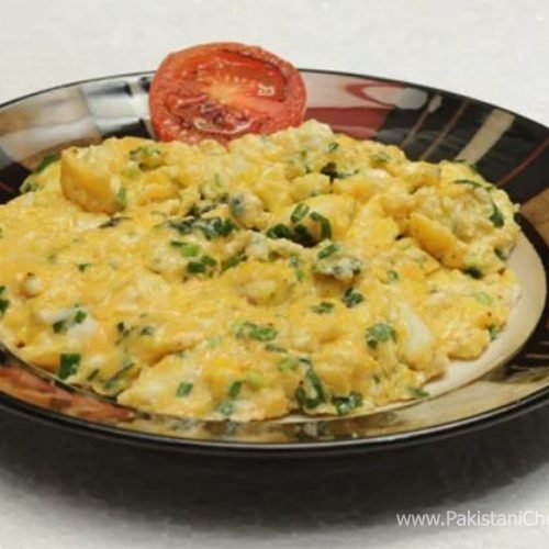 Cheesy Scramble Recipe By Zarnak Sidhwa
