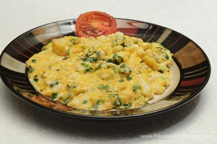 Cheesy Scramble Recipe By Zarnak Sidhwa