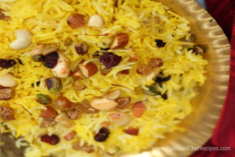Fried Nut Rice Recipe by Rida Aftab