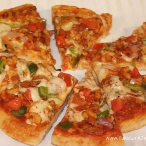 Macaroni Cheese Pizza Recipe By Tahir Chaudhary