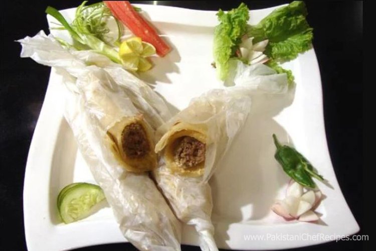 Hot And Spicy Reshmi Kabab Roll Recipe By Shireen Anwar