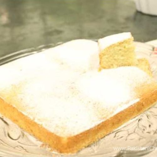 Vanilla Butter Cake Recipe By Zarnak Sidhwa