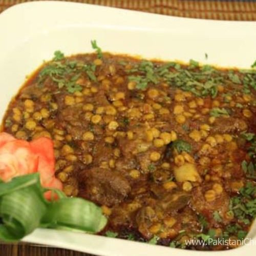 Karhai Daal Gosht Recipe By Shireen Anwar