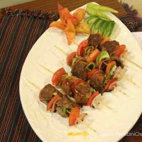 Meatball Shashlik Recipe By Shireen Anwar